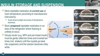 An introduction to insulin therapy injections | PPTX
