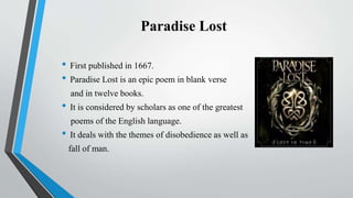 John Milton and his age