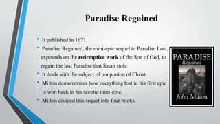 John Milton and his age