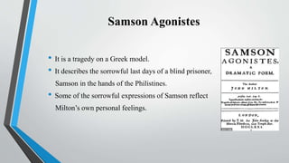 John Milton and his age