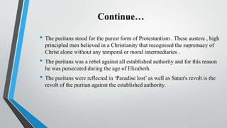 John Milton and his age