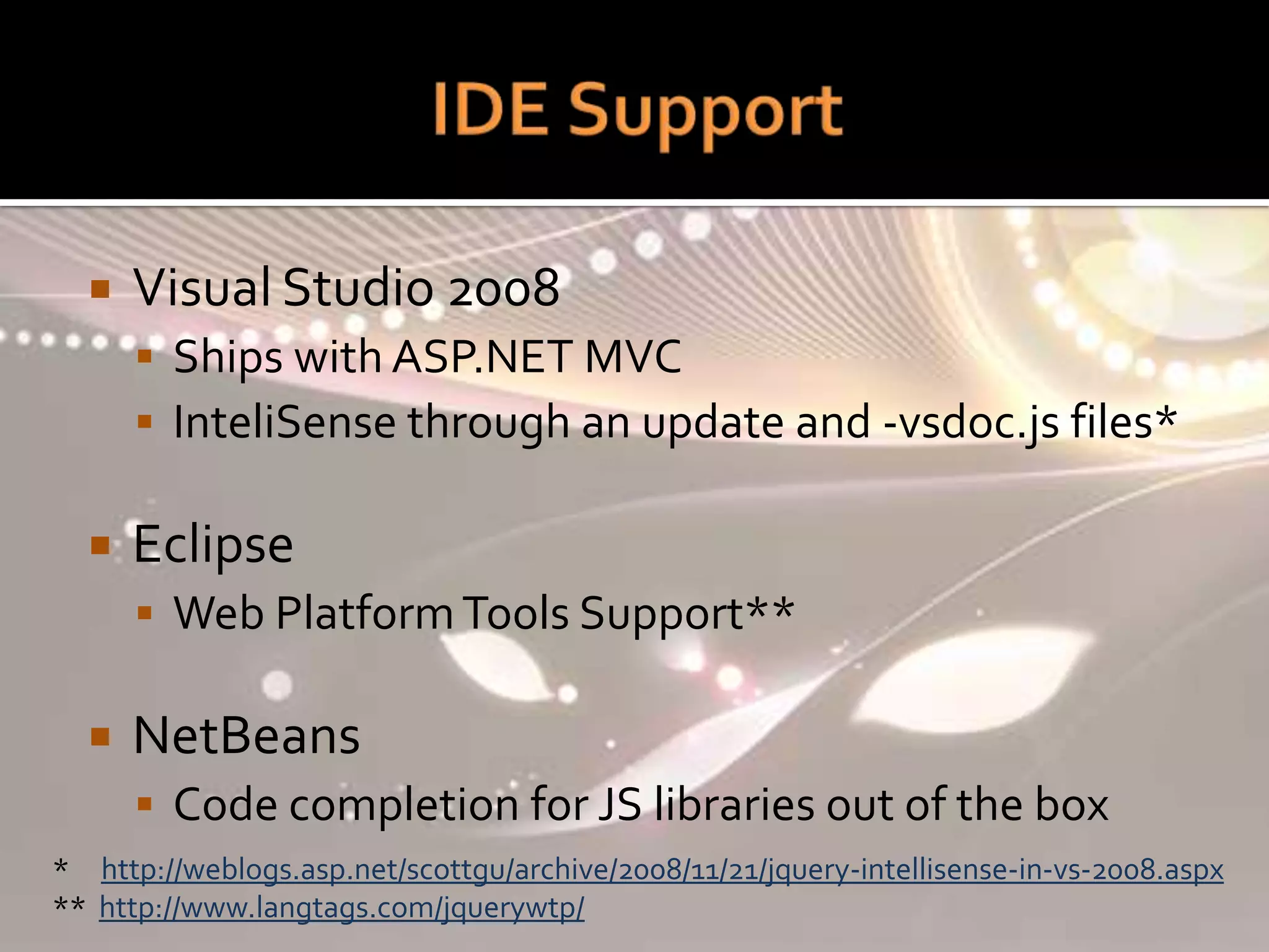 An Introduction To jQuery
