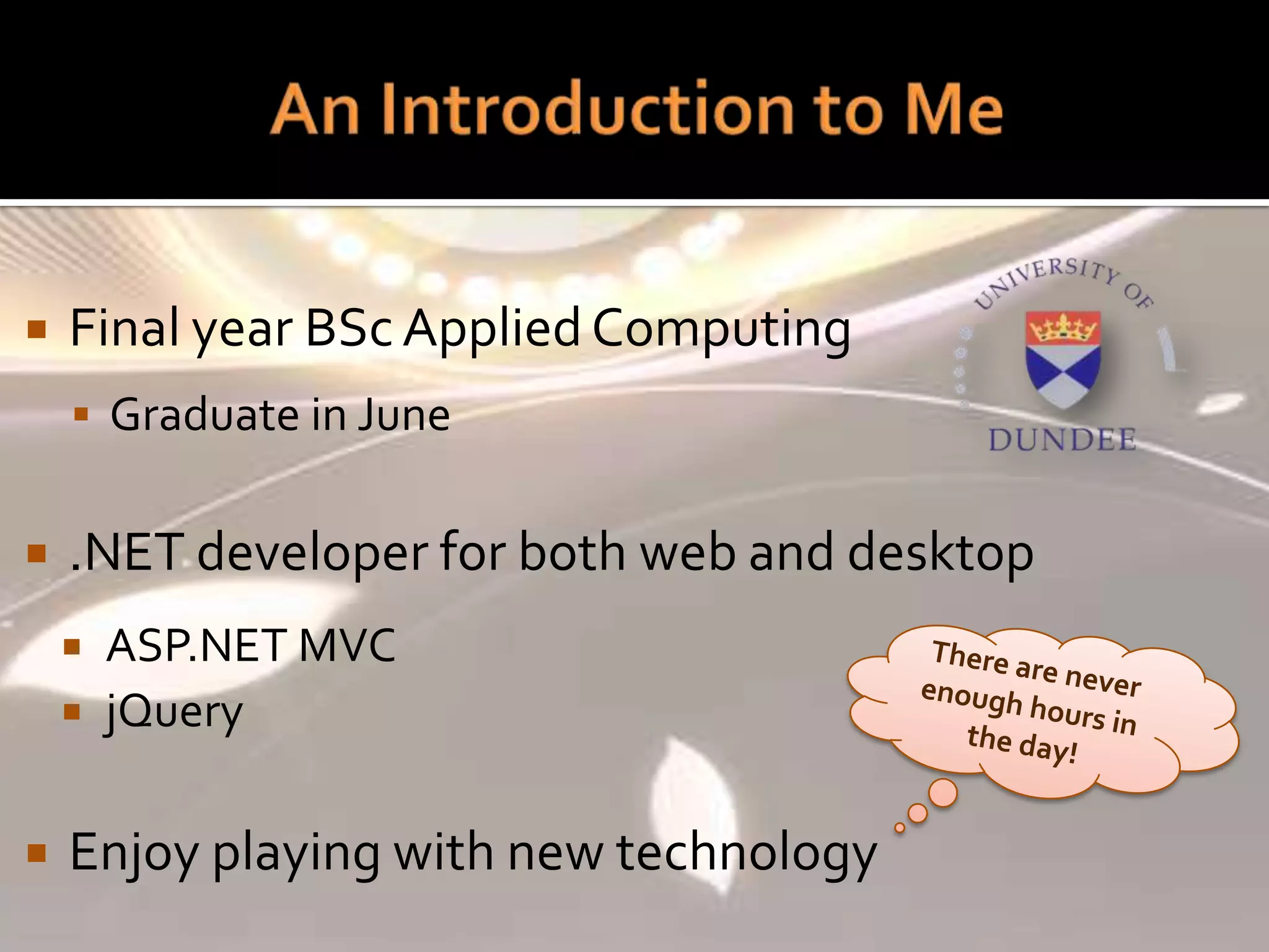 An Introduction To jQuery