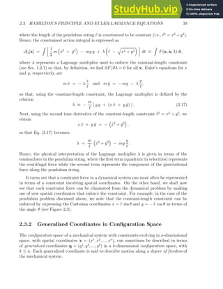 AN INTRODUCTION TO LAGRANGIAN MECHANICS | PDF