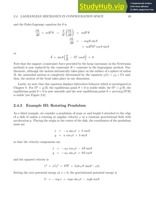 AN INTRODUCTION TO LAGRANGIAN MECHANICS | PDF
