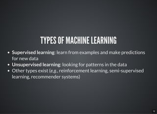 An introduction to machine learning for particle physics | PDF