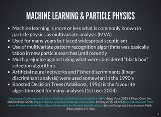 An introduction to machine learning for particle physics | PPT