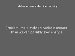 An Introduction to Malware Classification | PPTX