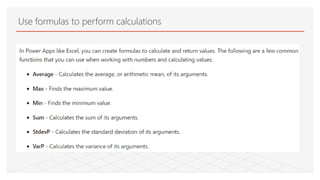 An introduction to microsoft power apps | PPTX