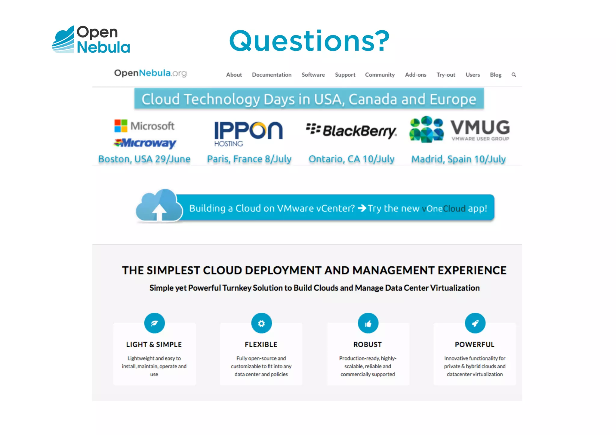 26/20Flexible Enterprise Cloud Made Simple
Questions?
Questions?
file:///.file/
id=6571367.137
159657
 