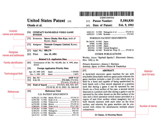 KID| July 2017 27
Zoom into the first page
Inventor
names and addresses
Assignee
names and addresses
Family identification
Technological field
References
Abstract
(and full text)
Number of claims
 