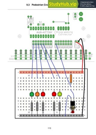 113
9.3 Pedestrian Crossing Lights PCB Layout
 