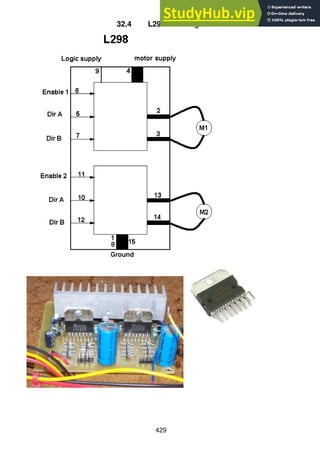 429
32.4 L298 H-Bridge IC
 
