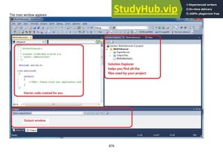 879
The main window appears
 