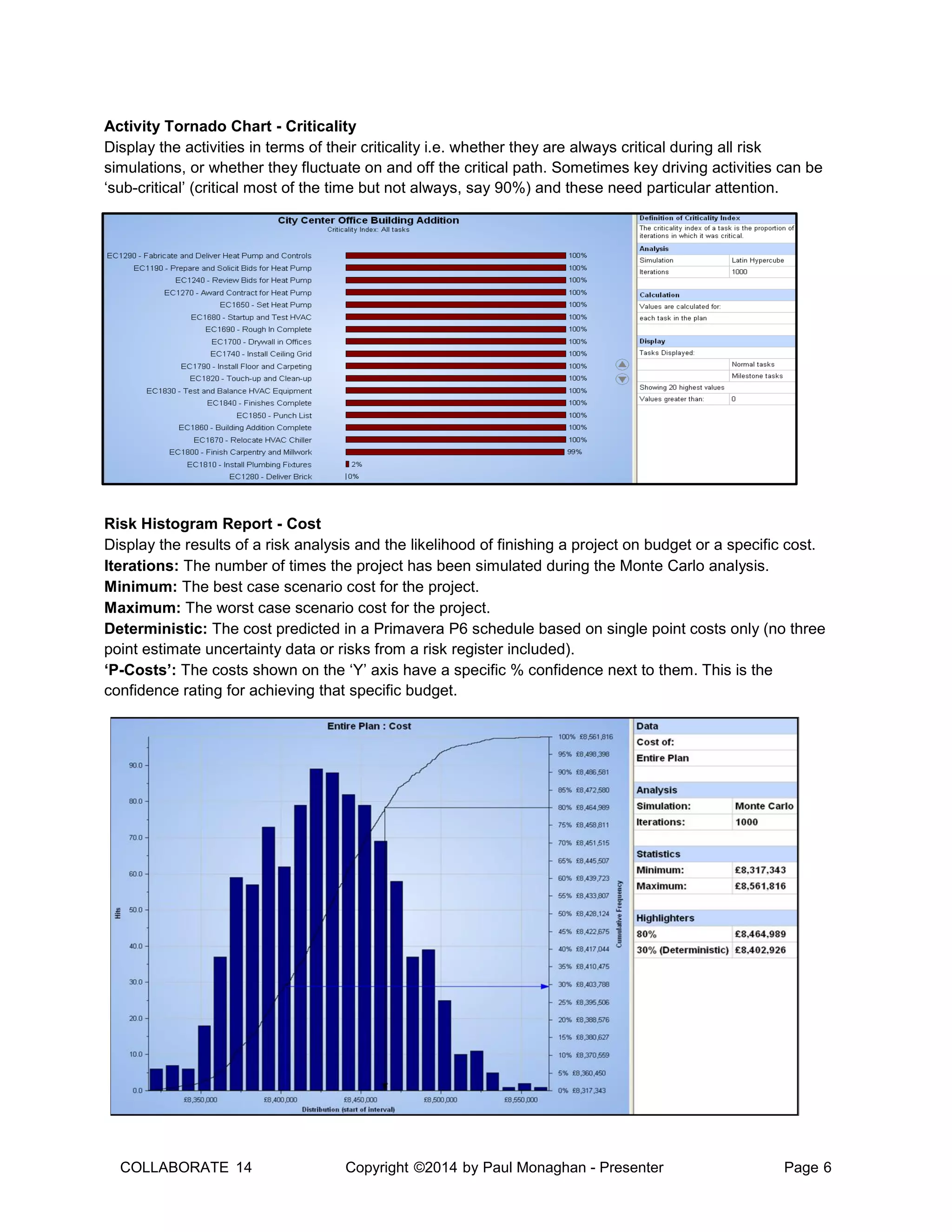 An introduction to primavera risk analysis - Oracle Primavera P6 ...