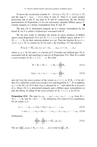 n be any 2n independent and identically distributed standard
Gaussian (normal) random variables. Write 
j = 20 2 (j + i 