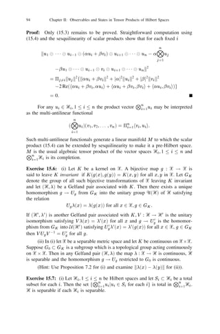 j ),  = C
 where 
                                                             1


denotes the column vector with j -th entry 
j . Then  is a complex valued Gaussian
random vector satisfying ‫ = 3 ޅ ,0 = ޅ‬CC 3 = A.
        Using the procedure described above select a pair of independent complex
Gaussian random vectors  ,  such that ‫ޅ‬j = ‫ޅ‬j = 0, ‫ ޅ‬i j = aij , ‫ ޅ‬i j = bij



K.R. Parthasarathy, An Introduction to Quantum Stochastic Calculus,                          91
DOI 10.1007/978-3-0348-0566-7_2, © Springer Basel 1992
 