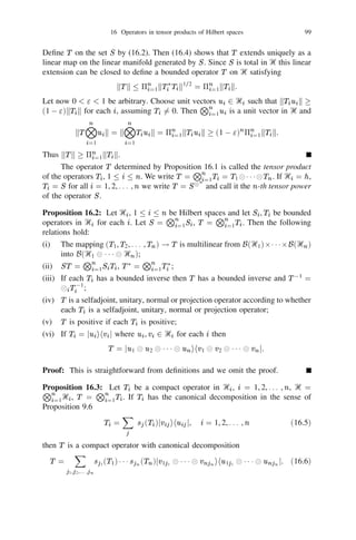 u1 
 1 1 1 
 u 01 
 v
                                       n                               i               i   
 ui+1 
 1 1 1 
 un (15.4)

Furthermore

                               h
                                 Ou Ov n

                                               ,
                                                       n

                                                               i = 5n 1 hui , vi i.
                                                                    i=                                        (15.5)
            N= u u                                                                     N=
                                           i               i
                                   =1
                                   i               =1
                                                   i


                           2 Ᏼi , i = 1, 2, . . . , ng is total in
              n                                                                                 n
The set f     i   1 ij i                                                                        i   1 Ᏼi .
 