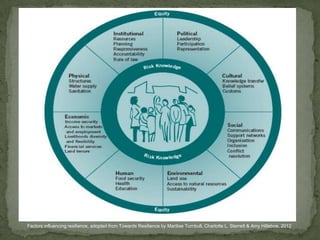 Factors influencing resilience, adopted from Towards Resilience by Marilise Turnbull, Charlotte L. Sterrett & Amy Hilleboe, 2012

 