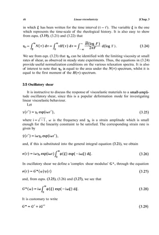 Complex Modulus Rheology Equation An introduction to rheology fluid dynamics h a barnes | PDF