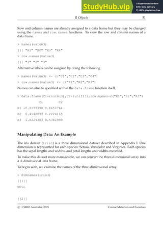 An Introduction To R Software For Statistical Modelling Computing ...