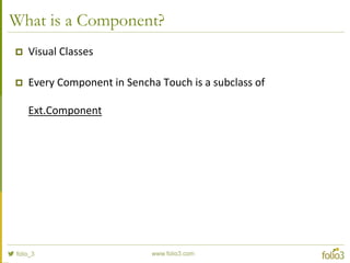 What is a Container?
 Sub-class of Component
 Can contain child components
 Can specify Layouts
 