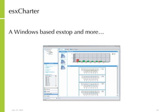 esxCharter A Windows based esxtop and more… 
