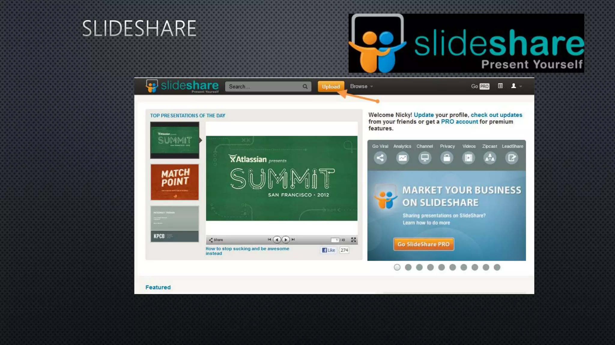 An introduction to slide share