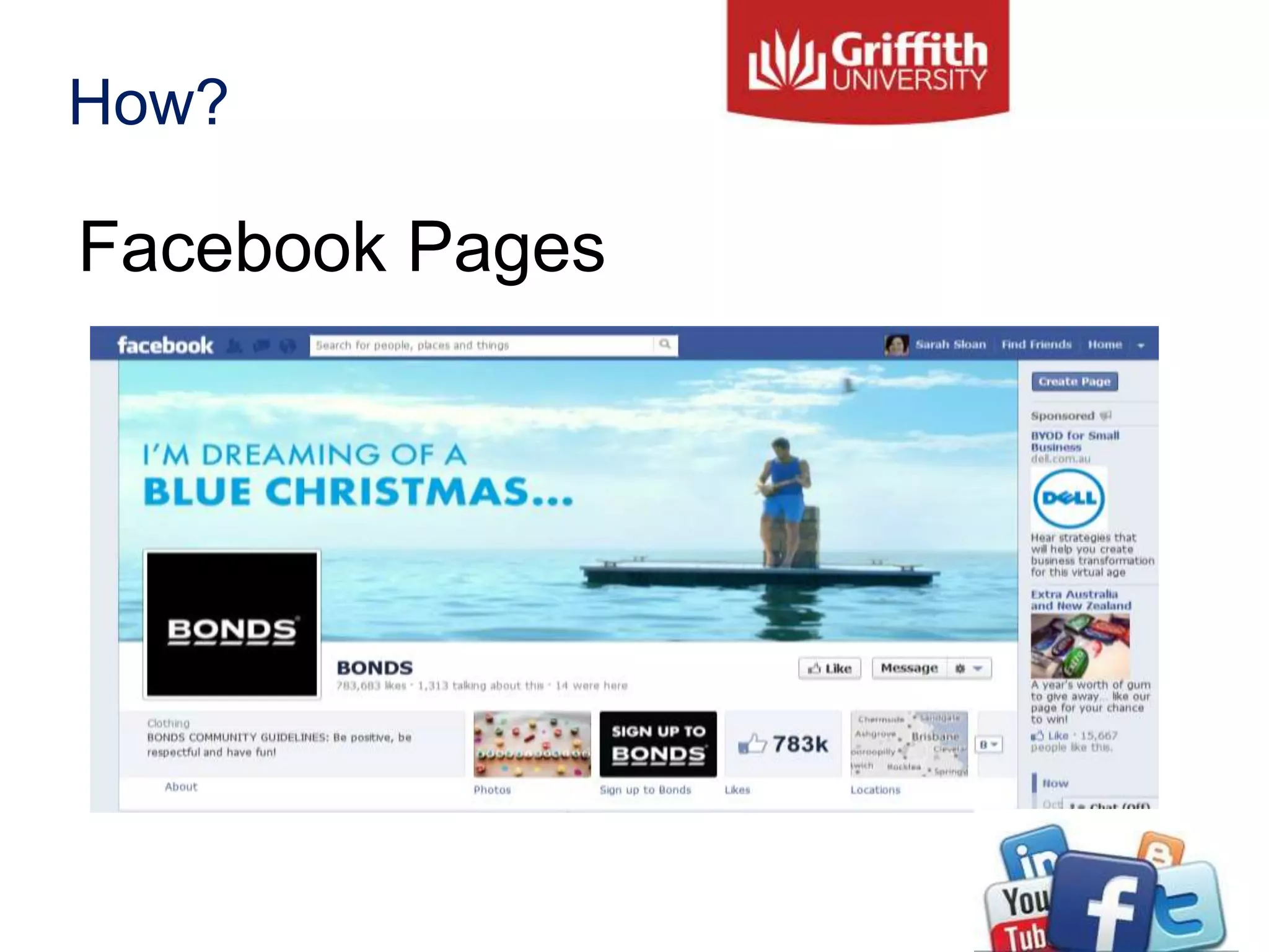 How?
Facebook Pages
 