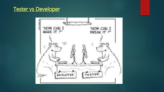 An introduction to Software Testing and Test Management | PPTX