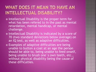 Inability Examples An introduction to special and gifted education, | PPTX