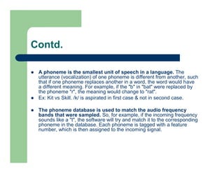 An Introduction To Speech Recognition | PDF