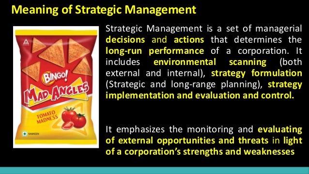 Mba Unit 1 Strategic Management
