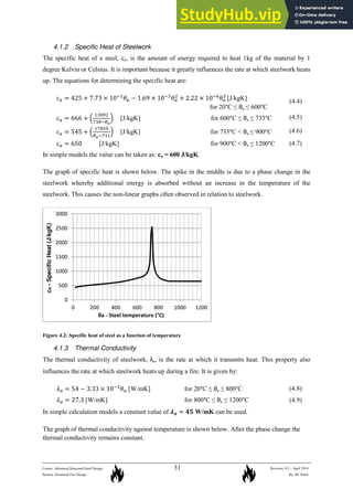An Introduction To Structural Fire Engineering - Course Notes 2014 | PDF