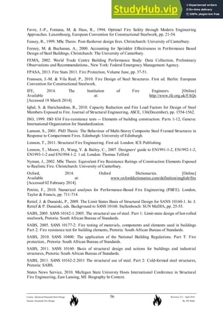 An Introduction To Structural Fire Engineering - Course Notes 2014 | PDF