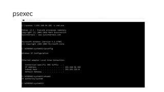 psexec
 
