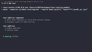 An Introduction to Test Driven Development with React | PDF