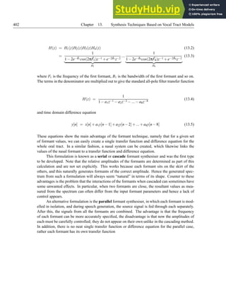 An Introduction To Text-To-Speech Synthesis