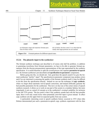 An Introduction To Text-To-Speech Synthesis