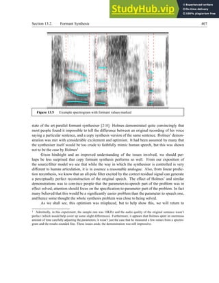 An Introduction To Text-To-Speech Synthesis