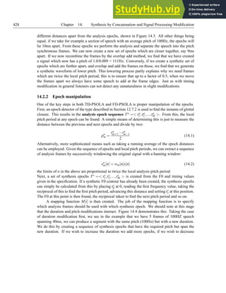 An Introduction To Text-To-Speech Synthesis