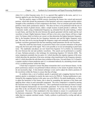 An Introduction To Text-To-Speech Synthesis