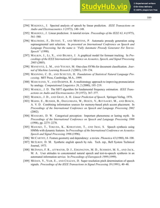 An Introduction To Text-To-Speech Synthesis