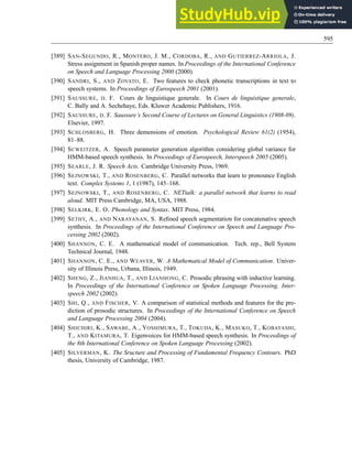 An Introduction To Text-To-Speech Synthesis