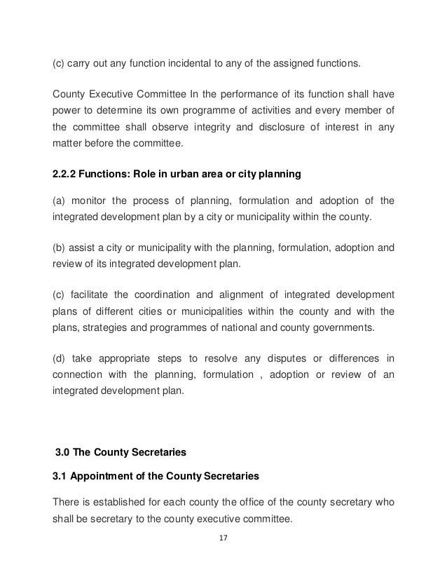 An Introduction To The County Governments Of Kenya