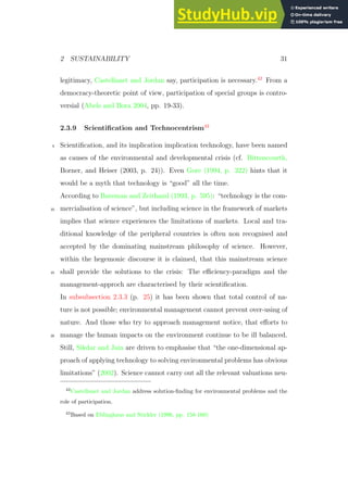 Scientification An Introduction To The Criticism On Sustainable Development | PDF