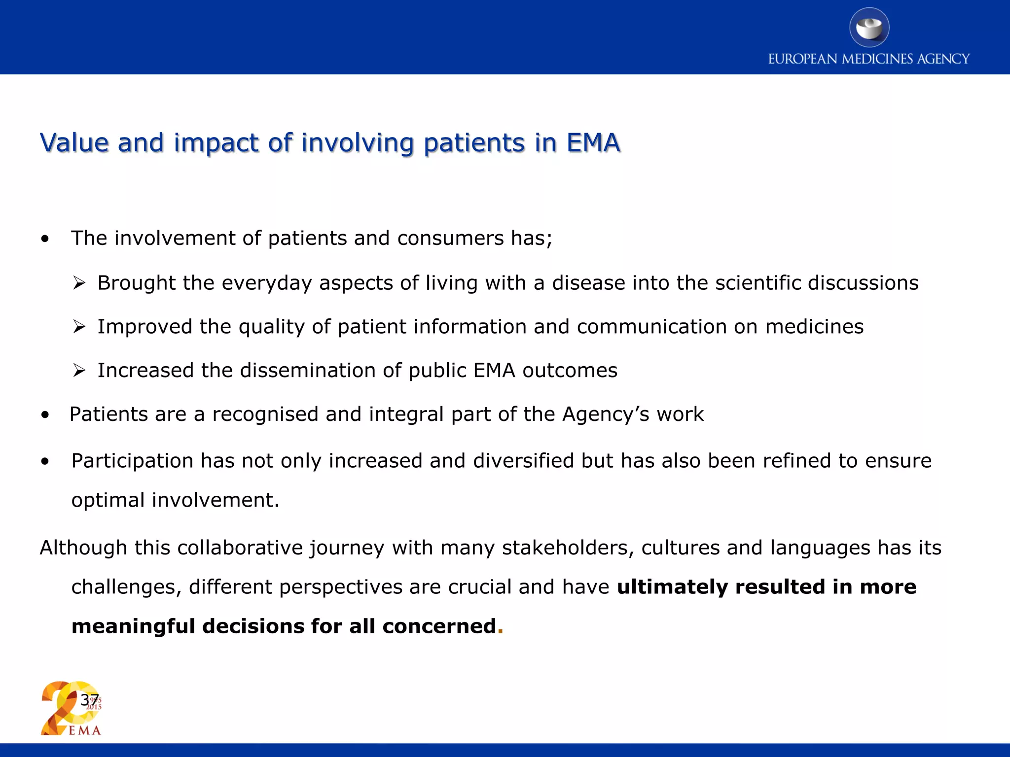 An introduction to the EMA | PDF