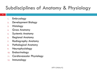 An introduction to the human body and organisation | PDF