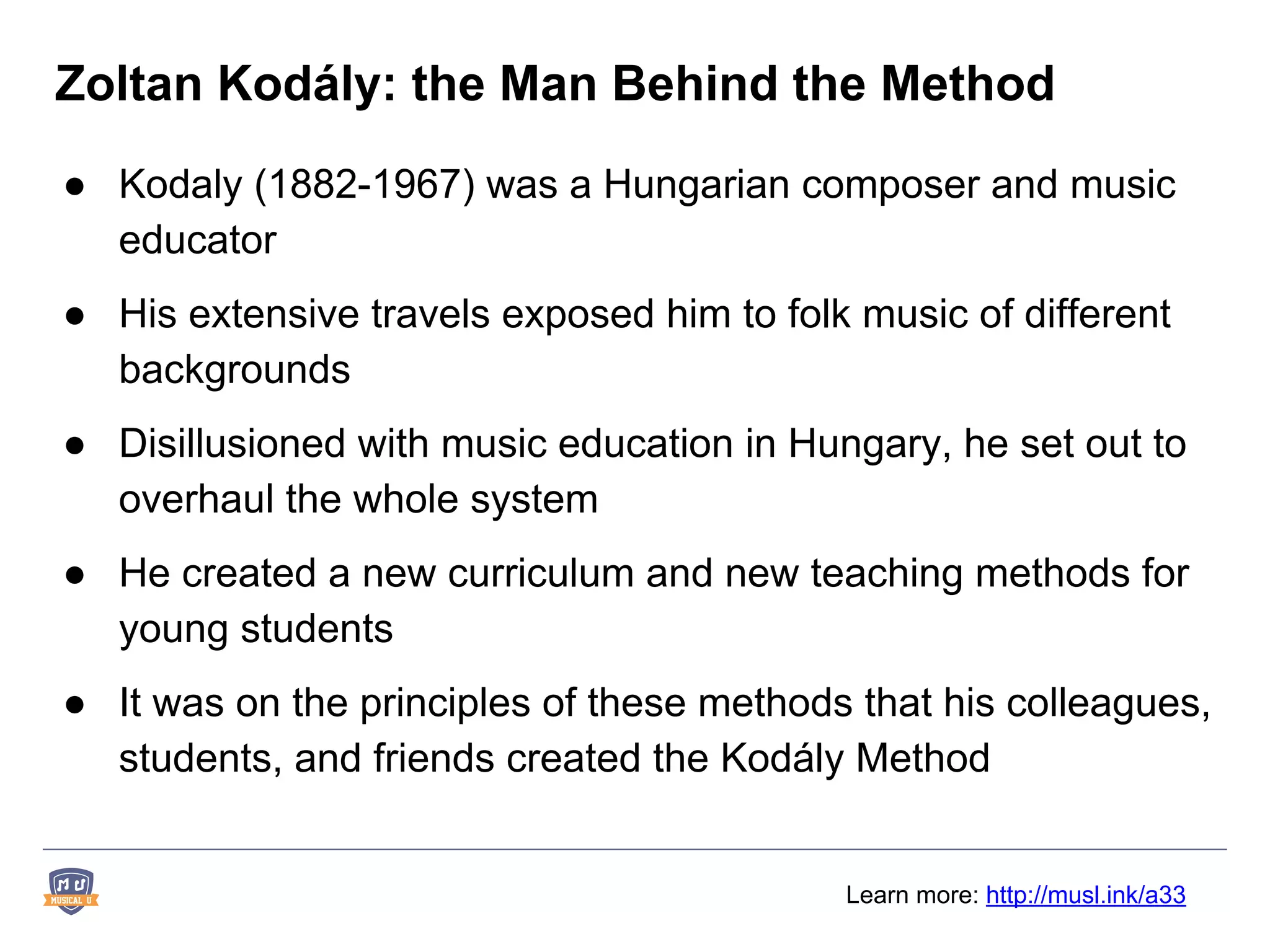 Kodaly System What is the Kodály method? | PDF