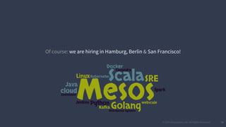 © 2015 Mesosphere, Inc. All Rights Reserved. 36
Of course: we are hiring in Hamburg, Berlin & San Francisco!
 